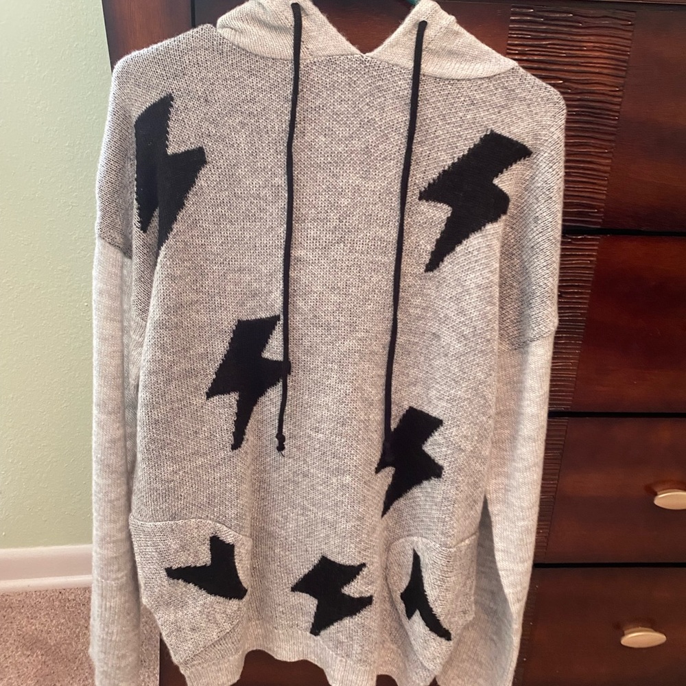 Boutique sweater with hoodie